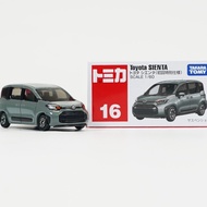 Tomica Regular 16th Toyota Sienta Takara Tomy Diecast Car Collection Kids Toys