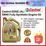 Castrol EDGE – Fully Synthetic 5W 40 / 5W40 / 5W-40 engine oil / motor oil (4L)