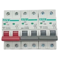 MCB EPS 2POLE 6KA 32A 40A 63A