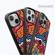 Casing Case iphone 16 15 14 13 12 11 X Xr Xs Plus Mini Pro Max Art Fullcolor S21272 Hybrid Cover
