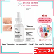 Serum The Ordinary Niacinamide 10% + Zinc 1% Giảm Mụn Mờ Thâm 30ml