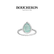BOUCHERON/BOUCHERON Bohemian Water Drop Blue Chrysoprase Ring Small Style