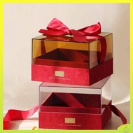 door gift kahwin murah door gift kahwin Gift box for girls, gift packaging box, birthday box, high-end lipstick gift box, empty box, acrylic