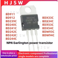 5PCS 100% New Quality BD911 BD912 BD239C BD240C BD241C BD242C BD243C BD244C BDX33C BDX34C BDX53C BDX