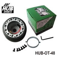 ✚HUBsport For Toyota MR2/AE86/Civic/S2000/Scion Hub Adapter Kit Fit 6-Hole Steering Wheel Black 웃☭