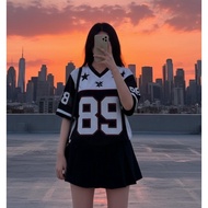 Oversized Top JERSEY 89 COMBI Jersey Shirt