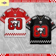 MICAN Jersey HUTRI Jersey 17 Agustus Jersey Boxy Jersey Kemerdekaan Jersey Oversize Boxy Streetwear 