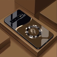 Ốp Lưng cho SAMSUNG GALAXY S10 S10 PLUS S10 E S10 5G Mặt kính cường lực cao cấp Họa tiết LOGO RỒNG