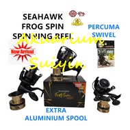 EXTRA SPOOL SEAHAWK FROG SPIN SPINNING FISHING REEL MESIN PANCING BUNYI KATAK