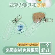 DIY亚克力歌词钥匙扣 励志语钥匙扣双面透明亚克力挂钥匙扣文字DIY acrylic lyrics keychain inspirational languageq2r7yf6m13.my202511