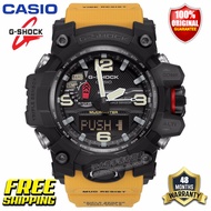 Jam Tangan Lelaki Original G Shock GWG1000 BIG MUDMASTER Men Sport Watch Dual Time Display 200M Water Resistant Shockproof and Waterproof World Time LED Auto Light Compass Boy Sports Wrist Watches with 4 Years Warranty GWG-1000-1A9 (Ready Stock)