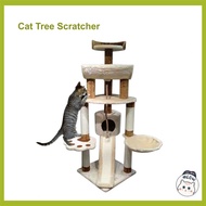 145cm Height Premium Large Cat Tree Cat Condo Bed Scratcher House Cat Tower/ Cat Scratcher / Cat House