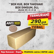 Dimsum Box, Takoyaki Box 20x6x6 cm