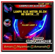 Lampu Alis motor Beat Street 30 Cm | Lampu Alis Beat Deluxe Beat PoP FI ESP  Alis motor NO BINTIK