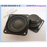 40MM SPEAKER 4 OHM 5 WATT SQUARE SPEAKER DIY PROJECT