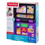 Fisher Price Laugh & Learn Click & Learn Laptop Music and Sounds Early Development Electronics Toys