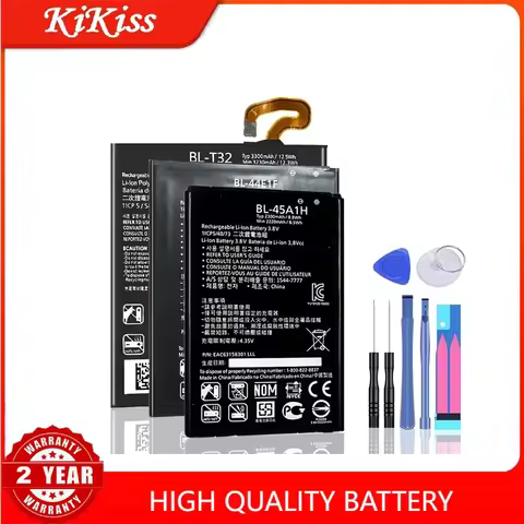 BL-44E1F BL-45B1F BL-T32 BL-T33 BL-T34 BL-T37 BL-T42 Mobile Phone Battery For LG G6 Q6 V10 V20 V30 V