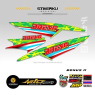 STRIPING MIO SPORTY DAENG / LAMA/ SMILE/ GARNIS/ KONTES/THAILOOK/ ORI / STOCK DECALS / STICKER/ STIK