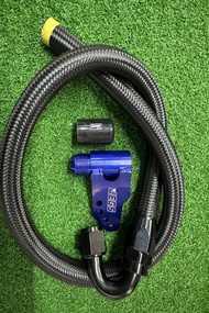 สายระบายไอ all new d-max 1.9 พร้อมหัวต่อ+จุก16มม อุดสายยาว 80 cm งอ150องศา (3in1)**จุก16mm+สาย150+หั