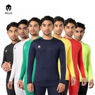 MILLS BASELAYER LONG SLEEVE DALAMAN BAJU BOLA MANSET LENGAN PANJANG