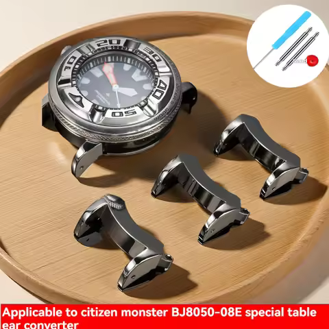 For Citizen diving watch Connector BJ8050-08E/BJ8050 small monster ear converter stainless steel wat