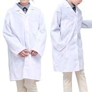 TL💓Child Medical Doctor Lab coat White Costume Coat for Kids