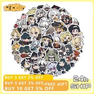 49pcs Cartoon Zenless Zone Zero Game Sticker Graffiti Kids Toy DIY Diary Laptop Skateboard Sticker