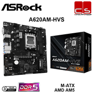 Asrock A620AM-HVS mATX AMD AM5 DDR5 Motherboard