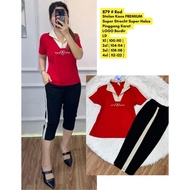 871 Pants Set 7/8 Imported T-Shirt Material