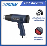 Hot Air Gun 2000W Heat Gun Portable Hot Air Blower Gun Plas tic Sealer TemperatureAdjustabl