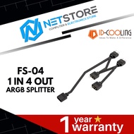 ID-COOLING FS-04 1 IN 4 OUT ARGB SPLITTER - ID-FS-04-ARGB