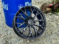 New Car Sport Rim FLOW FORMING TECHNOLOGY CT PREMIUM WHEELS 18X8.5 X112 5X114 - READY STOCK