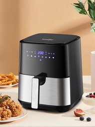Smart Air Fryer 5L Without Oil With LED Touchscreen Electric Deep Fryer Oven Nonstick Basket Kitchen Cooking Sonifer