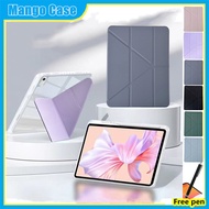 Case For Samsung Tab A8 10.5inch SM-X200/X205/X207 2022 2021 Acrylic transparent Y fold Skin feel wa