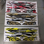 Stiker sticker body stripe cover set (1) yamaha egoavantiz ego avantiz