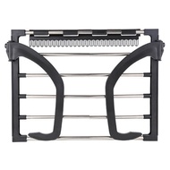 (KFVT) 2X Balcony Drying Shoe Rack Folding Window Diaper Drying Rack Laundry Clothes Dryer Indoor To