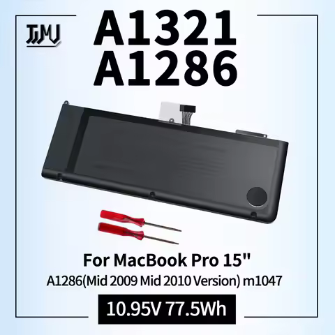 A1321 A1286 Laptop Battery for MacBook Pro 15 Inch Mid 2009 Mid 2010, Replacement for MacBook Pro Ba