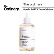 The Ordinary Glycolic Acid 7% Toning Solution 240ml บำรุง หน้า ปรับสีผิวให้กระจ่างใส New Skin แท้ รั