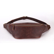 Retro Men's Purse Messenger Bag Chest Bag Outdoor Leisure Sports Purse