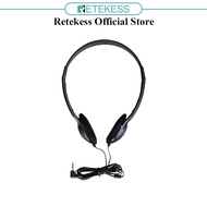 Retekess TT003 3.5mm Universal Headset for Tour guide system T130 T131 TT103 TT104 T129 TT105 TT109 