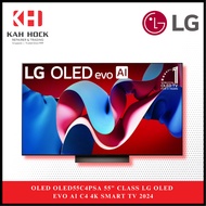 LG OLED55C4PSA 55" CLASS LG OLED EVO AI C4 4K SMART TV 2024 + 3 YEARS WARRANTY