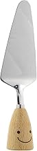 Nagao WY-34 Waiwai Kitchen Cake Server, Pie Server, 7.7 inches (19.7 cm), Stainless Steel, Wood, Mad