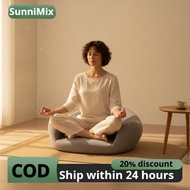 Meditation Chair Supportive Floor Cushion with Backrest Meditation Cushion Contoured Seat Ergonomic 
