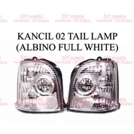 Kancil 02 Tail Lamp Full White Albino Clear Set // Kancil Belalang Lampu Belakang Sepasang / Lampu B