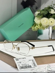 TIFFANY & CO. 蒂芙尼 TF1158 眼鏡框｜超輕鈦金屬半框 橢圓形 優雅時尚百搭 可配近視度數 全新