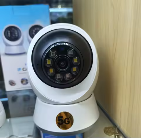 2MP 1080P YCC365 APP 5G Full Color Wireless PTZ IP Dome Camera AI Humanoid Detection Home Security C
