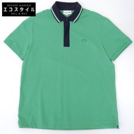 Lacoste 男士 1933 棉混紡 Polo 衫，顏色， L 碼，PH6238，成色極佳，條紋領，成色極佳