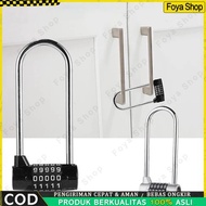 5 Digit Long Number Padlock Number Fence Padlock/ U-Shaped Number Padlock/