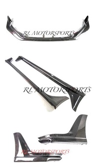 Honda civic FL5 Type R hatchback carbon fiber mugen bodykit body kit front side rear skirt lip diffu