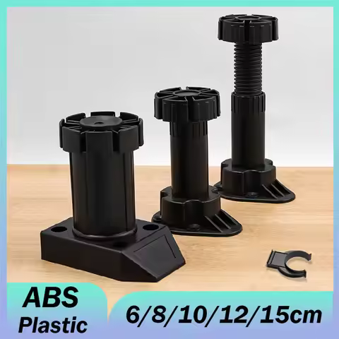1pcs Plinth Feet Kitchen Cabinet / Carcase Unit Base Legs Plastic Furniture Feet Adjustable Cupboard